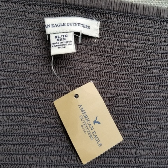 AEO embroidered crop top XL NWT - Picture 6 of 7